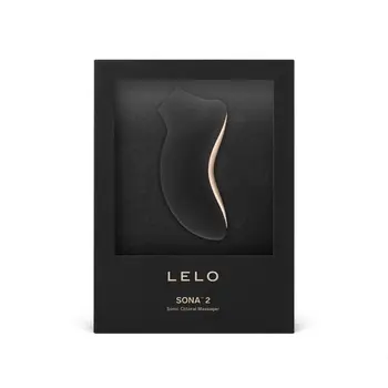 Lelo Sona 2 Black, soniczny stymulator łechtaczki, 1 szt.