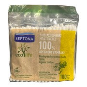 Septona EcoLife, patyczki higieniczne biodegradowalne, 100 szt. https://azcdn.doz.pl/image/d/product/5c9d0aaf-scale-180x180.png