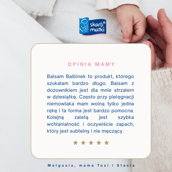 Skarb Matki Balbinek, balsam-emolient dla niemowląt i dzieci, 275 ml