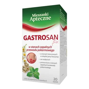 Gastrosan fix zioła do zaparzania 2g 20 szt [HERBAPOL LUBLIN]