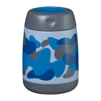 B.box, Mini termos obiadowy, Blue Camo, 210 ml