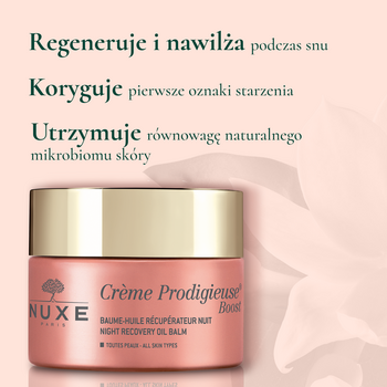 Nuxe Prodigieuse Boost, balsam-olejek na noc przywracający energię, 50 ml
