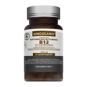 Singularis Naturalna Witamina B12 Metylokobalamina, kapsułki, 60 szt.
