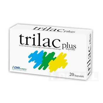 Trilac Plus, kapsułki, 20 szt.