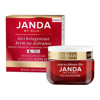 Janda Nici Kolagenowe, krem na dobranoc 50+, 50 ml