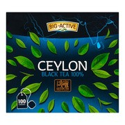 Big-Active, herbata czarna Ceylon, torebki, 100 szt.