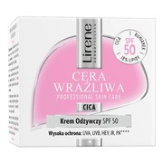 Lirene Dermoprogram Cera Wrażliwa, krem odżywczy z SPF 50, na dzień, 50 ml https://azcdn.doz.pl/image/d/product/a2a3ec2e-scale-180x180.png