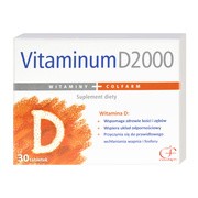 alt Vitaminum D2000 Colfarm, tabletki, 30 szt.