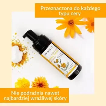 Sylveco, Nagietkowa pianka myjąca do twarzy, 150 ml