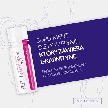 ALE L-Carnitine Shot Sport, płyn, 80 ml
