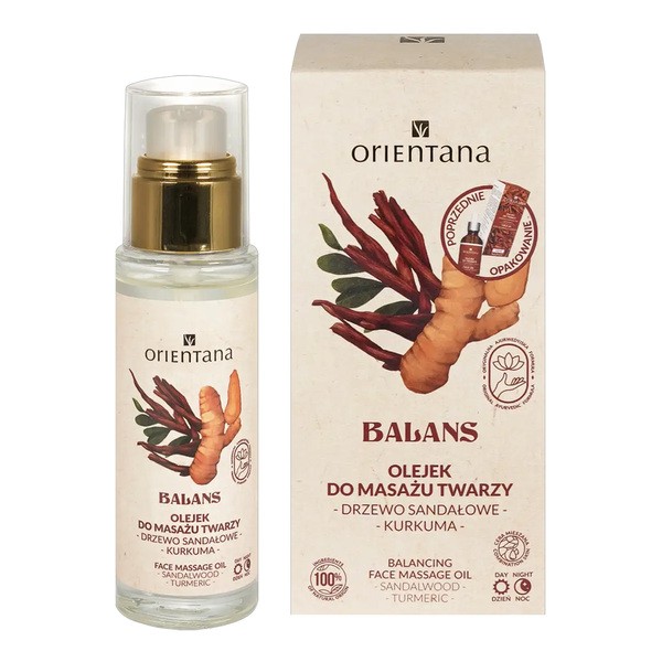 Orientana Orientana Balans, Öl für die Massage Gesicht, 30 ml — Inhaltsstoffe und Bewertung