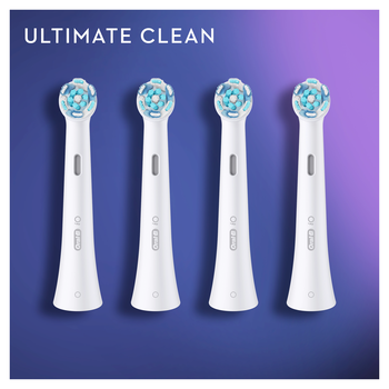 Oral-B, Seria iO Ultimate Clean, końcówki wymienne, white, 4 szt.