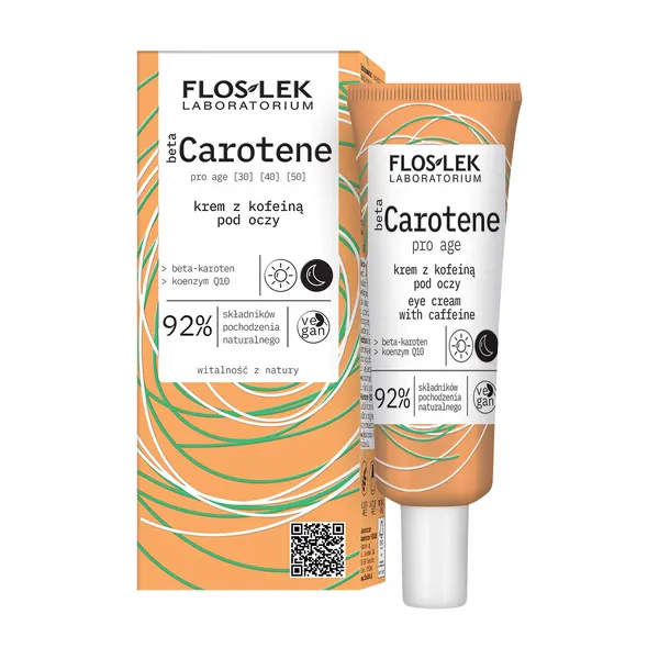 Krem pod oczy z kofeiną 30ml [FlosLek] - FlosLek Laboratorium