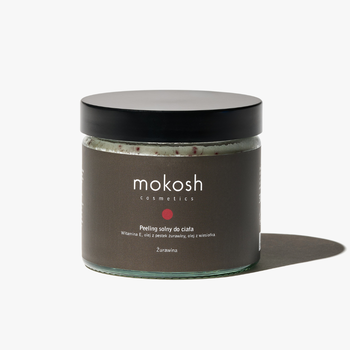 Mokosh, peeling solny do ciała Melon z ogórkiem, 300g
