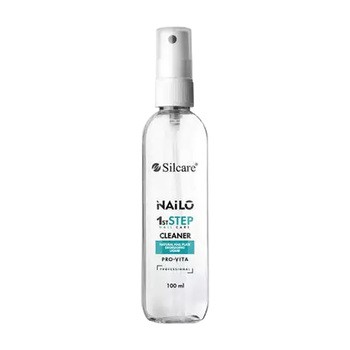 Silcare NAILO Cleaner Pro-vita, płyn odtłuszczający do paznokci, spray, 100 ml