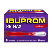 Ibuprom RR Max (Ibuprom RR), 400 mg, tabletki powlekane, 48 szt. (butelka)