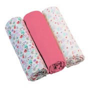 BabyOno, pieluchy muślinowe 100% bawełna, różowy + wzory, 3 szt. https://azcdn.doz.pl/image/d/product/d73513aa-scale-180x180.png