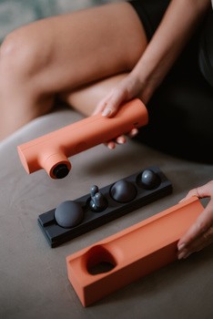 Beautifly, Masażer ręczny Vitality Vibes Fitness, pistolet do masażu, 1 szt.