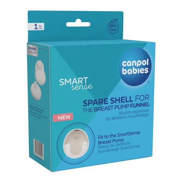 Чаша запасная для молокоотсоса Canpol Babies SmartSense 20-119, без BPA, контейнер 180 мл — фото 5