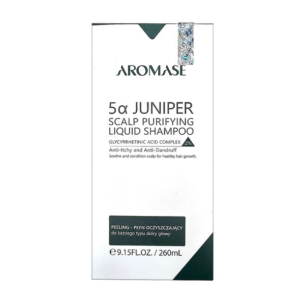 Aromase Aromase 5α Juniper, peeling-płyn oczyszczający do skóry głowy, 260 ml — Składniki i ocena