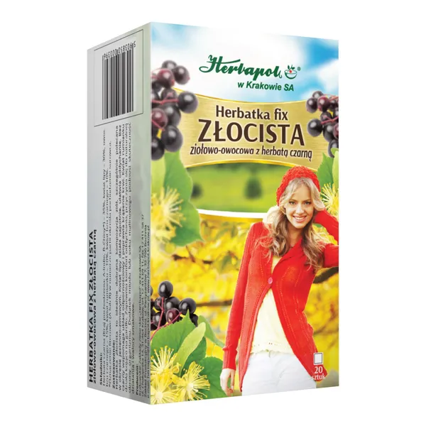 Herbata fix Złocista 2g x 20 szt [Herbapol Kraków]