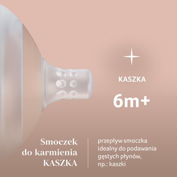 Canpol Lovi Mammafeel, smoczek dynamiczny do karmienia, 9 m+, 1 szt.