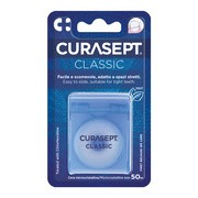 Curasept Classic, nić dentystyczna, klasyczna, woskowana, 50 m https://azcdn.doz.pl/image/d/product/787532f9-scale-180x180.png