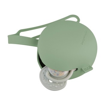 Lovi, silikonowe etui na smoczek, Pistachio, 1 szt.