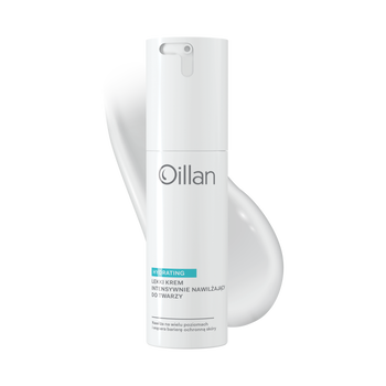 Oillan Hydrating, lekki krem intensywnie nawilżający do twarzy, 50 ml