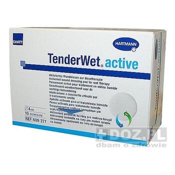 TenderWet active cavity, opatrunek jałowy, średnica 4cm, 10 szt