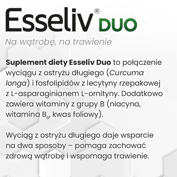 Esseliv duo, kapsułki, 40 szt.