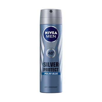 Nivea Men Silver Protect Polar Blue, antyperspirant, spray, 150 ml
