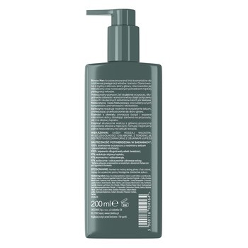 Biovax Men Strong Hair & Scalp Detox, szampon dla mężczyzn 2w1 do włosów i brody, 200 ml