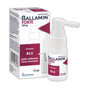 Ballamin Forte, spray do stosowania w jamie ustnej, 15 ml