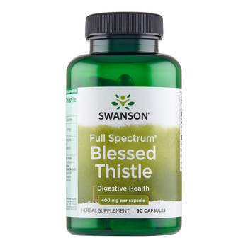 Swanson Full Spectrum Blessed Thistle, 400 mg, kapsułki, 90 szt.