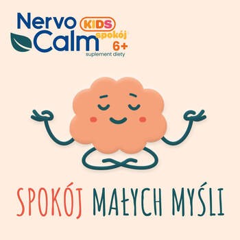 NervoCalm KIDS Spokój 6+, żelki, smak malinowy, 30 szt.