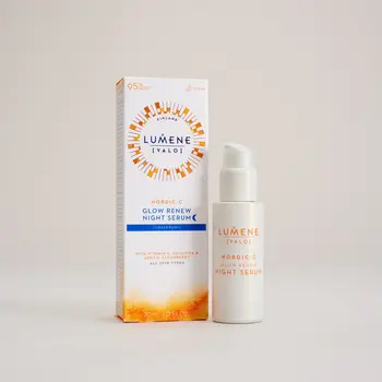 Lumene Nordic-C [Valo] Glow Renew Night Serum, rozświetlające serum na noc, 30 ml