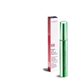 Clarins Supra Lift & Curl, liftingujący tusz do rzęs, 01 intense black, 8 ml