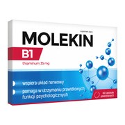 Molekin B1, tabletki powlekane, 60 szt        