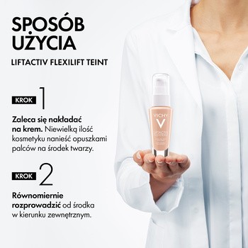 Vichy Liftactiv Flexiteint, podkład wygładzający zmarszczki, 15 Opal, 30 ml