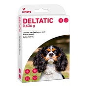Deltatic 0,636g, obroża lecznicza dla bardzo małych psów, 35 cm, 1 szt.
