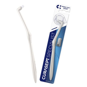 Curasept Mono Tuft Short, jednopęczkowa krótka szczoteczka, 1 szt.