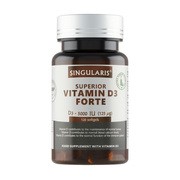 alt Singularis Vitamin D3 Forte 5000 IU Superior, kapsułki,120 szt.