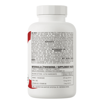 OstroVit MgZB, tabletki, 90 szt.