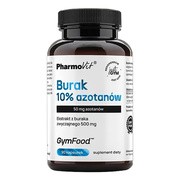 Pharmovit GymFood Burak 10% azotanów, kapsułki, 90 szt.        