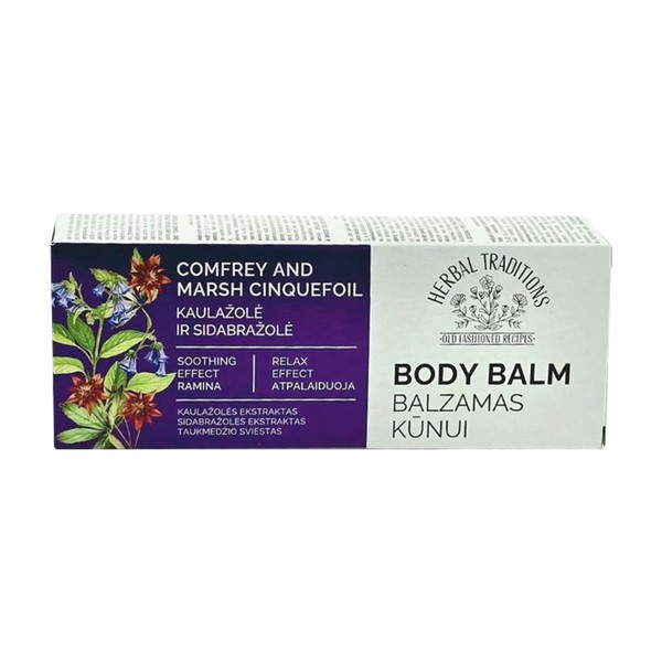 Herbal Traditions Herbal Traditions Body Balm, Balsam do ciała żywokost i siemiopalecznik, 75 ml — Inhaltsstoffe und Bewertung