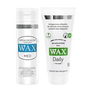 Zestaw WAX, Laboratorium Pilomax, szampon łagodzący podrażnienia hipoalergiczny, 200 ml + odżywka nawilżająca do włosów cienkich niefarbowanych, 200 ml https://azcdn.doz.pl/image/d/product/2082ad64-scale-180x180.png