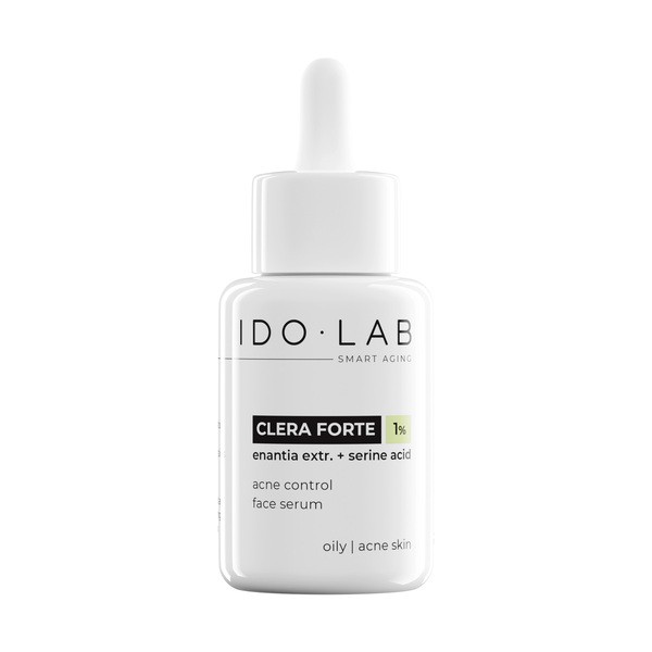 Ido Lab IDO LAB Clera Forte, serum für die Haut fettig und zu Akne neigend, 30 ml — Inhaltsstoffe und Bewertung