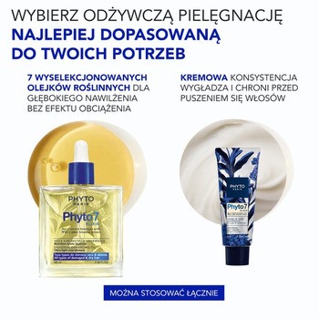 Phyto 7 Elixir, uniwersalny krem do włosów na dzień, 50 ml