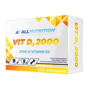 Allnutrition Vit D3 2000, kapsułki, 120 szt.        
